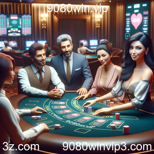 A Experiência Imersiva do Casino Ao Vivo na 9080win.vip